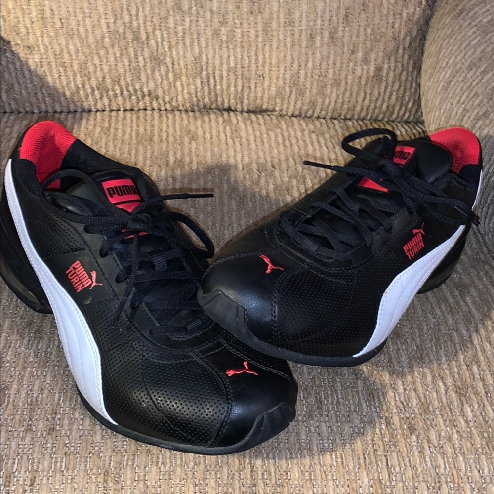 Puma Cell Turin Black White Crosstrainers 9.5 Nice